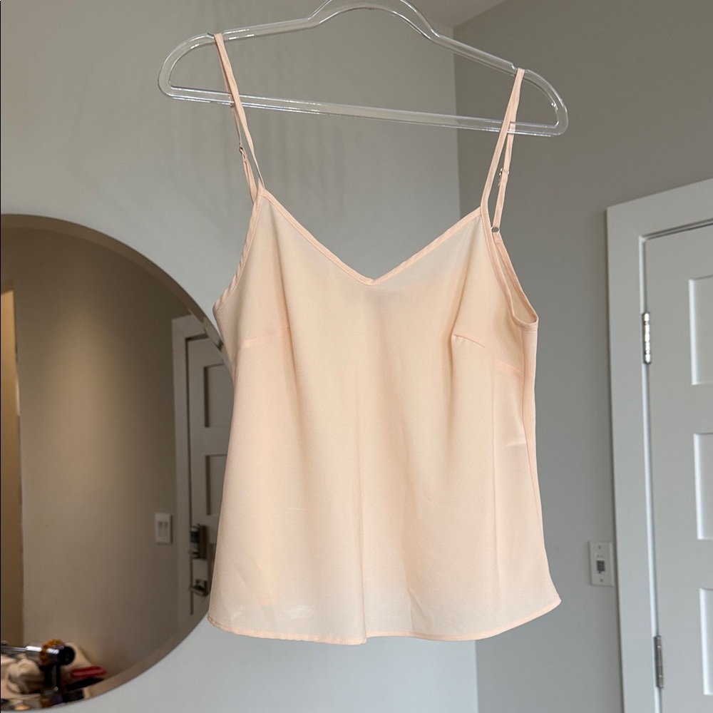 Twin-Set Pink Floral Tie-Neck Cap Sleeve Blouse - Picture 3 of 13